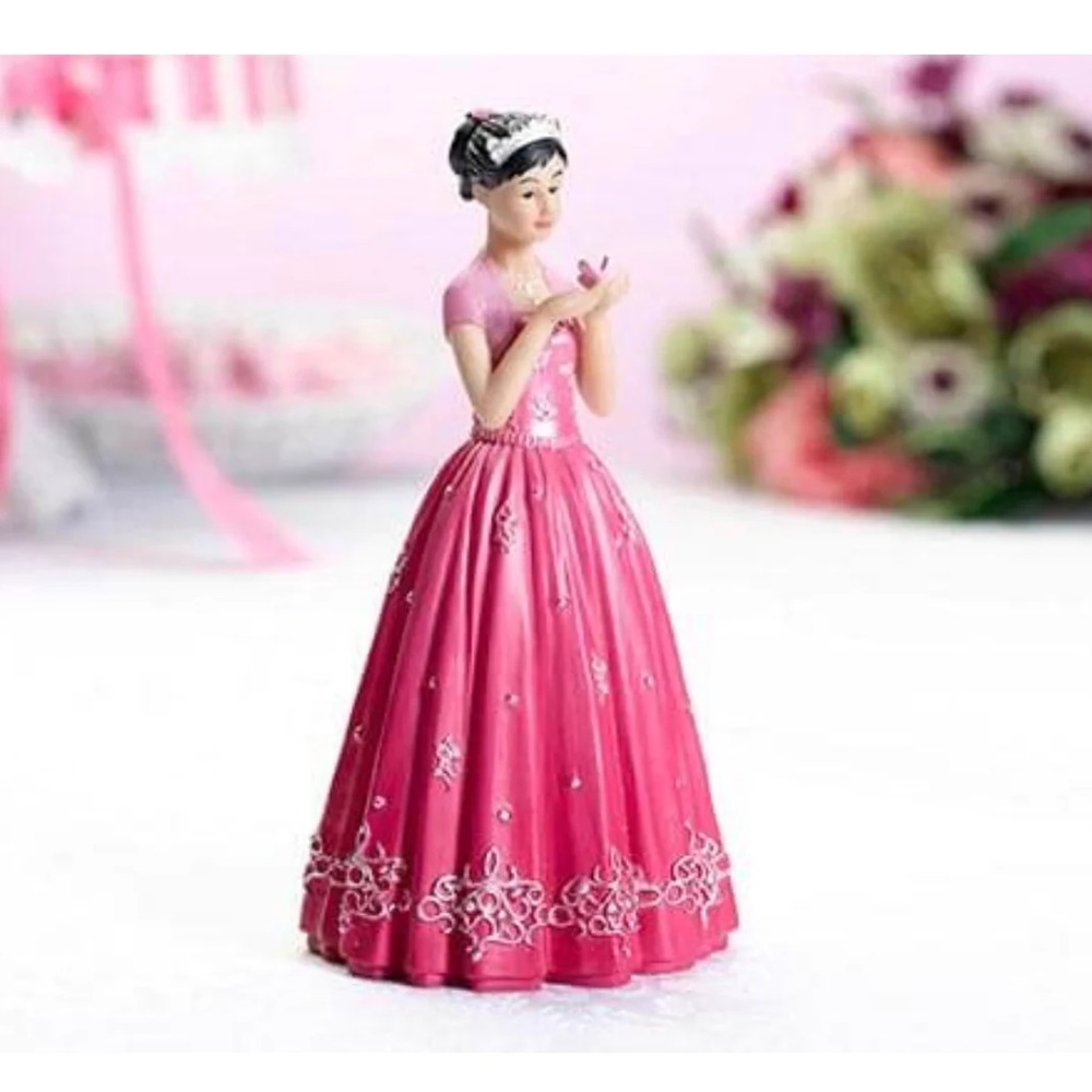 Quinceanera Figurine Cake Topper